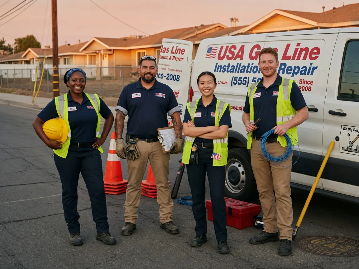 Gas Line Installation company in Angola, LA